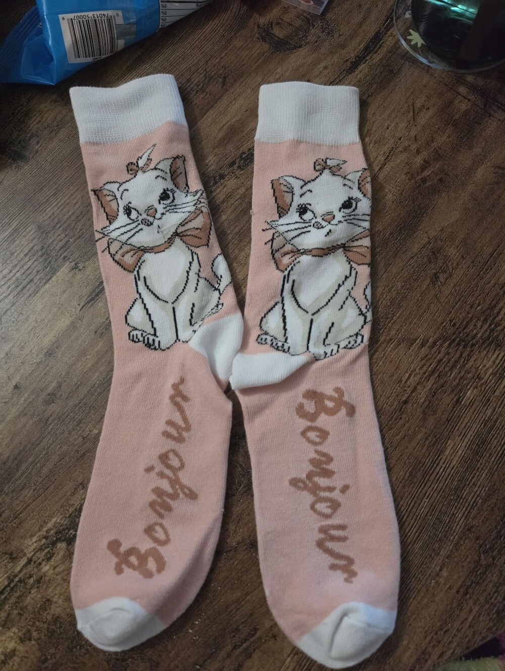 Disney Aristocats Marie Crew Socks